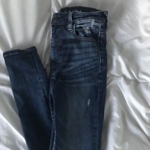 American Eagle Ripped Skinny Jeans